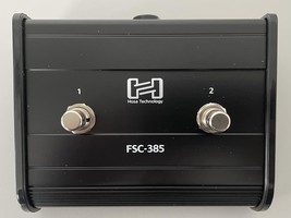 Hosa Fsc-385 Footswitch, Guitar-Style, Dual-Latching - $43.95