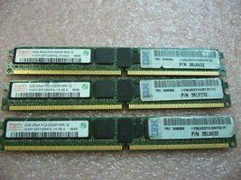 IBM 38L6032 1X 2GB IBM FRU 39M5866 P N 38L6032 DDR2 2RX4 PC2 5300P ECC R... - $39.60