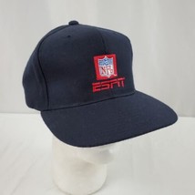 NFL ESPN Hat Cap Snapback Embroidered Navy Blue Sports Football - $16.99
