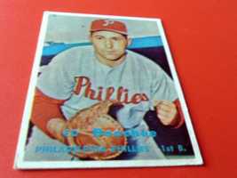 1957 Topps # 314 Ed Bouchee Phillies Nm / Mint Or Better !! - £19.97 GBP
