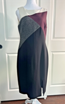 White House Black Market Colorblock Sheath Dress Women&#39;s, Size 10, Pre-O... - $532.21 MXN