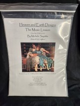 Heaven And Earth Designs The Music Lesson Cross Stitch Chart Hael4729 - £11.92 GBP