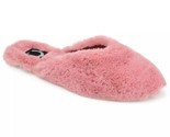 Journee Collection Women Slip On Mule Slippers Sundown Size US 9 Mauve Pink - $26.73