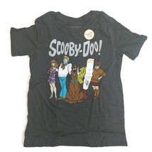 Jumping Beans Scooby-Doo Fred Velma &amp; Shaggy Short Sleeve T-Shirt Gray Size 7 - £10.84 GBP