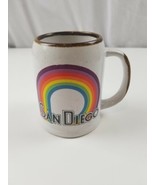 Vintage San Diego California Coffee Mug Rainbow Pride - $16.93 CAD