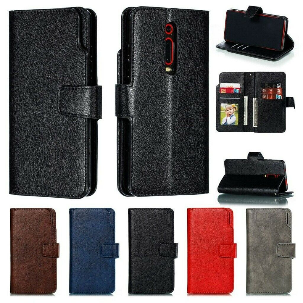 9 Cards Wallet Leather Case Stand Flip pu Cover For Xiaomi Redmi K20 Pro Note 7 - £49.05 GBP