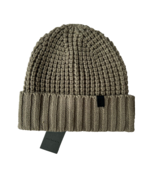AllSaints Thermal Stitch Knit Beanie Hat Dusty Olive Green (O/S) - $79.17