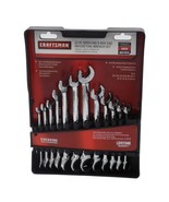 CRAFTSMAN 12-Piece Open End  Box End Ratcheting Wrench Set - Metric  SAE... - £65.12 GBP
