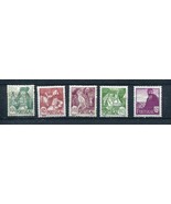 Portugal 1941 Sc 605-609 MH Natives Partial set 8839 - $4.95