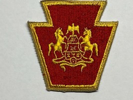 ARMY NATIONAL GUARD, PENNSYLVANIA, PATCH, FULLY EMBROIDERED, CUT EDGED - $7.50
