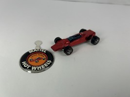Vintage Hot Wheels Redline 1969 Lotus Turbine Car Mattel Red Rare W/Button - $89.99