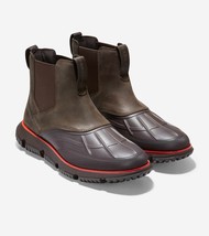 Cole Haan Men 4.ZeroGrand Rainboot Waterproof Rain Chelsea Boots Dark Ro... - $89.83
