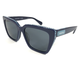 Swarovski Sonnenbrille SK6013 101887 Blau Kristall Rahmen Mit Dunkelgrau... - £91.85 GBP