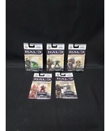New SEALED Jada Nano Metalfigs HALO Die Cast Metal Figures LOT OF 5 - $283.01 MXN
