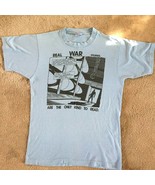 REAL WAR STORIES T-SHIRT - SAM PARSONS ART - 1987 ECLIPSE COMICS - SIZE M - $49.98