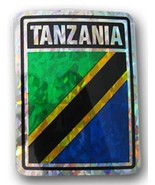 K&#39;s Novelties Wholesale Lot 12 Tanzania Country Flag Reflective Decal Bu... - $17.49 CAD
