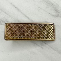 Vintage Gold Tone Bar Cinch Belt Buckle - £7.90 GBP