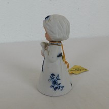 Jasco Royal Majestic Bells Porcelain Bisque Girl Bunny Figurine Origianl Tags - $14.52