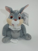 Disney Store 7&quot; Bambi Thumper Bunny Rabbit Beanbag Plush Stuffed Animal w/Tags - £7.85 GBP