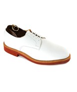 New Handmade men,s style Oxford shoes, Men White formal leather shoes, S... - $2,741.49 MXN