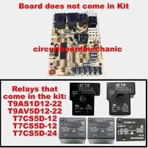 Repair Kit Rheem Ruud 62-24268-01 Furnace Control Circuit Board 1012-925A - £39.34 GBP