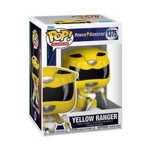 Funko Pop! TV: Mighty Morphin Power Rangers 30th Anniversary - Yellow Ra... - £17.84 GBP