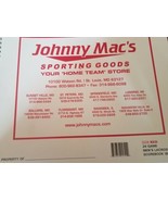 Johnny Mac&#39;s Men&#39;s Lacrosse Scorebook (BR 570) - $663.60 MXN
