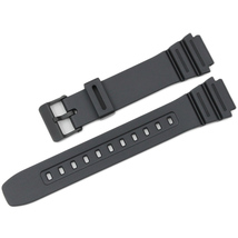 Replacement PU Rubber Black Resin Watch Band Strap Fits AW-49 / AW-49H / AW-49HE - £9.58 GBP