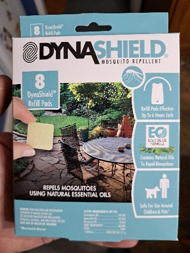 Dyna Shield Refill Repellent Mosquito Pads Using Essential Oils 8 Per Box - $7.14
