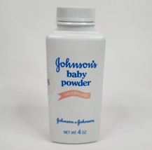 Vintage 1985 Johnson&#39;s Baby Powder Purest Protection 4 oz USED TALC Made In USA - £14.85 GBP