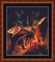 DRAGONS  - pdf cross stitch chart in Original Artwork © Steven Michael G... - £9.55 GBP