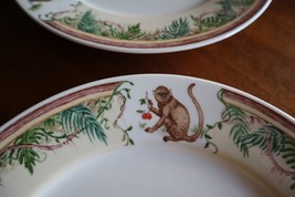 American Atelier Domestications MONKEY ISLAND Lot Set 4x Dinner Plates 1... - $1,415.48 MXN