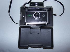 Vintage Polaroid Automatic Land Camera Film Camera w Cover and Carry Strap - £31.61 GBP