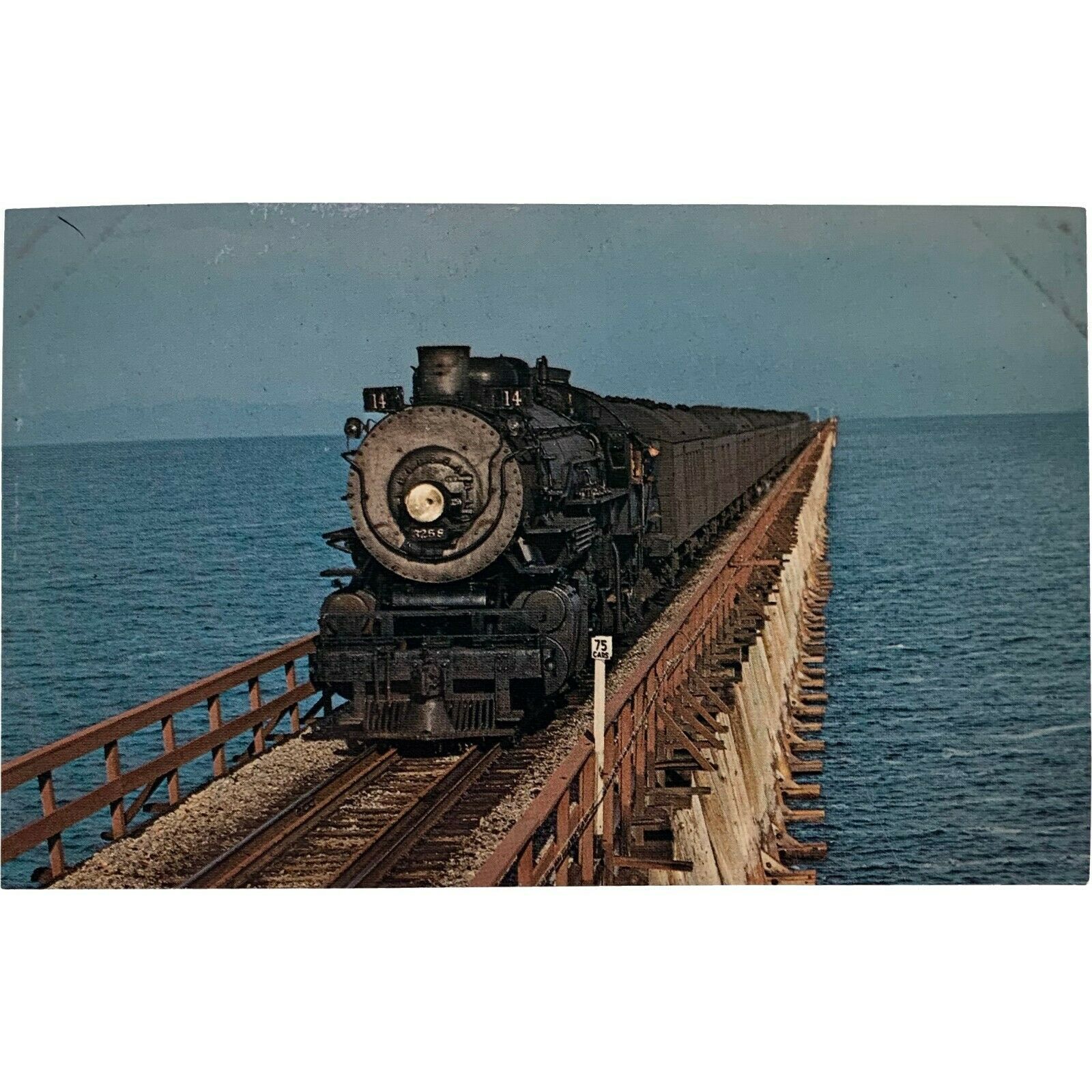 Vintage Postcard locomotive train, Southern Pacific Co. 3258 ...