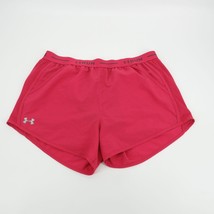 Under Armour Women&#39;s Dark Pink Running Shorts Large NWT - £13.93 GBP