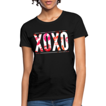 Womens T-Shirts, Xoxo Graphic Style Multicolor Text Shirt - £19.92 GBP