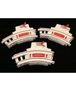 Thomas &amp; Friends Christmas Holiday Cargo Trackmaster 3pc Train Tracks #5 - $549.73 MXN