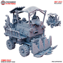 Space Goblin Scrap Tank * Grim Dark * Sci-Fi Miniatures Proxy Army 32mm - £15.97 GBP