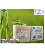 3 x 60 g Thai Rice Milk Herbal Soap JAM Rice Soap Handmade Whitening Col... - $28.31 CAD