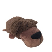 Flip A Zoo Bradley Labrador Brown Puppy Rachel White Kitty Cat Plush 18&quot; - $21.48