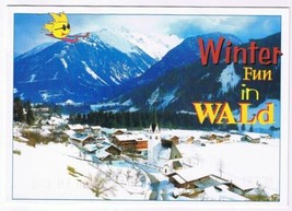 Postcard Winter Winterparadies Fun In Wald Pinzgau Land Salzburg - £3.88 GBP