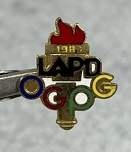 1984 Los Angeles Olympics pin LAPD OGPG Olympic Games Planning Group Police - $24.75