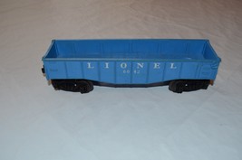 Lionel Model Trains Train Car #6042 Blue Gondola PN 6112-86 Pre-owned - $23.16