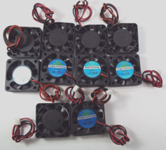 x10 24V Dc Box Cooling Fan 40X40X1OMM Brushless Jst 2 Pin 2.54 Connector 3D Usa - £10.21 GBP