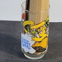 Mcdonalds 1981 Great Muppet Caper Kermit Fozzie 16 Oz Glass - $7.87