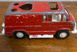Tootsietoy Vantastic 2200 1976 California Sports Van Red Vintage - $149.22 MXN