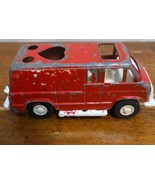 Tootsietoy Vantastic 2200 1976 California Sports Van Red Vintage - $149.22 MXN