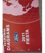 2011 FORD FIESTA Electrical Wiring Diagram Manual EWD OEM Factory - $635.90 MXN