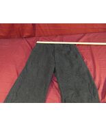 BANANA REPUBLIC BLACK WOOL STRETCH STRAIGHT LEG FIT FORMAL DRESS WORK PA... - $19.56