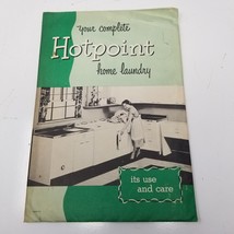 Your Complete Hotpoint Home Laundry 1951 Packet Use Care Booklet Warrant... - $28.45